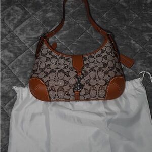 Coach Hampton Crystal Signature Jacquard